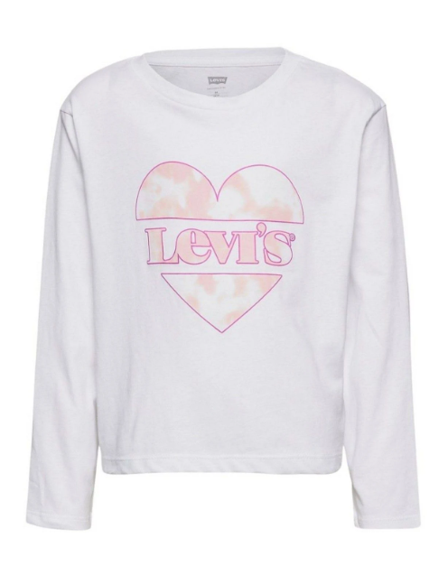 White and Pink Heart 13 to 15 Years-Levis Brands