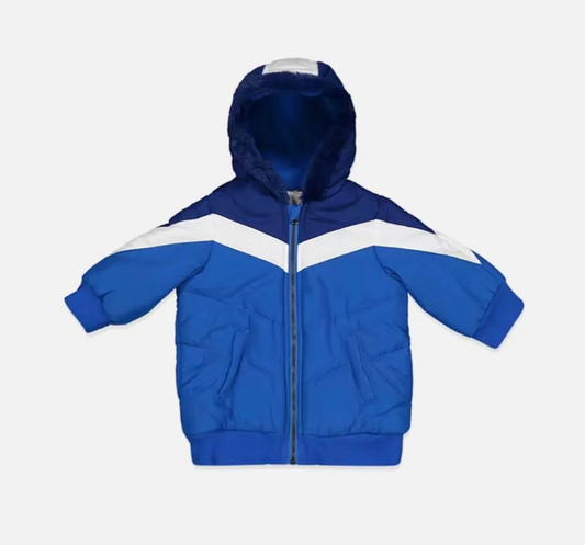 Blue and White Jacket 6 to 9 month- First Impressions Brand